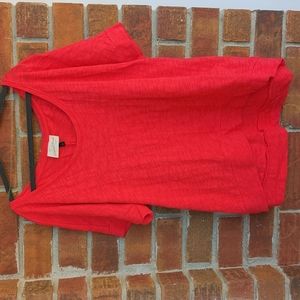 UNIVERSAL Thread Off the Shoulder Hot Pink Sweater Small